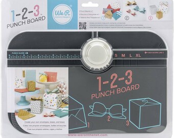 We R Memory Keepers 1-2-3 Punch Board