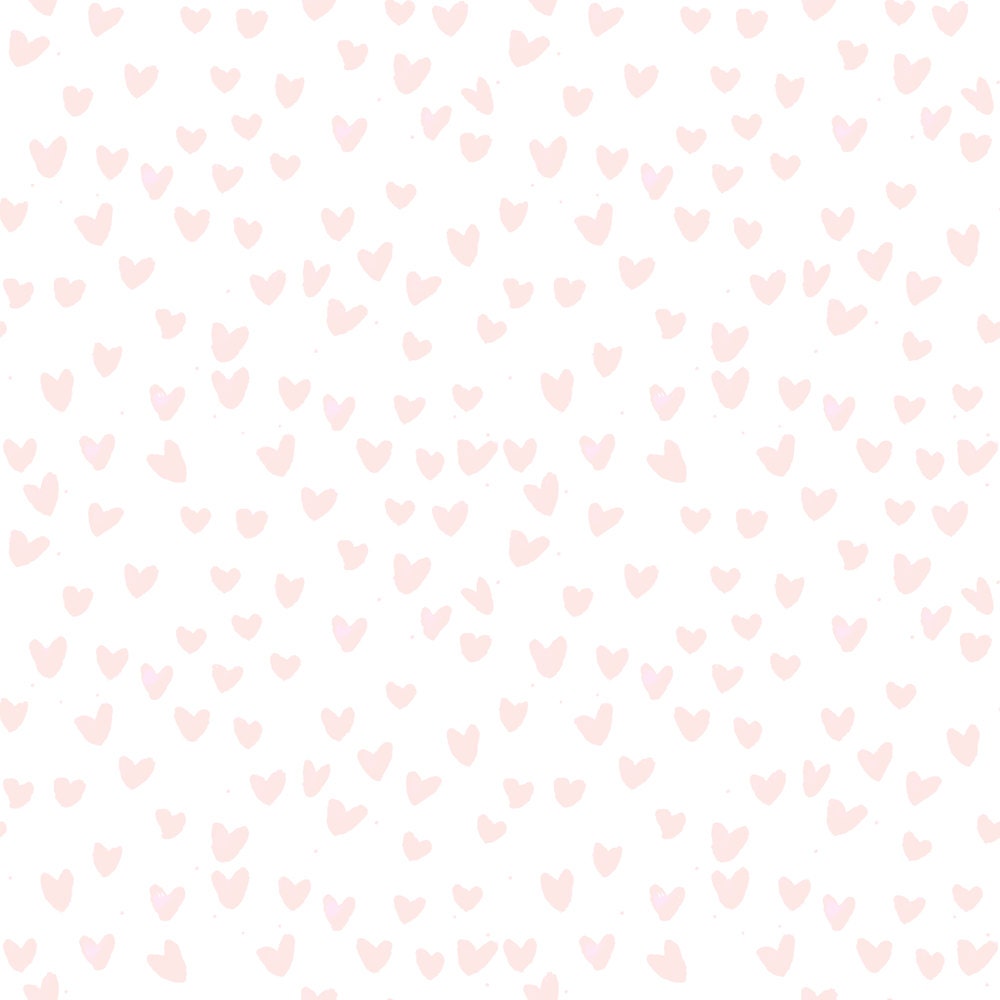 Little Pink Heart Fabric Mini Blush Hearts By C'Est La