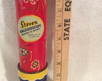 The Vintage Steven Kaleidoscope Colorful Artwork