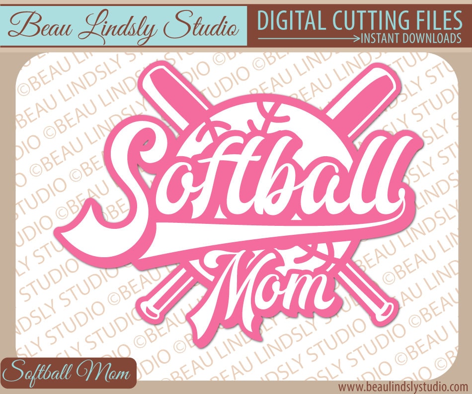 Download Softball Mom SVG, Little League Softball, Softball Shirt ...