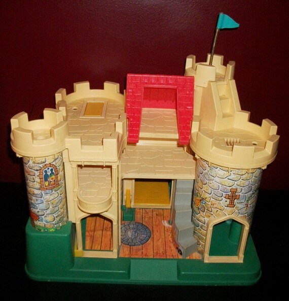 Vintage Fisher Price Play Family Castle