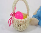 Items Similar To Mini Easter Basket, 18 Inch Doll Easter Basket 