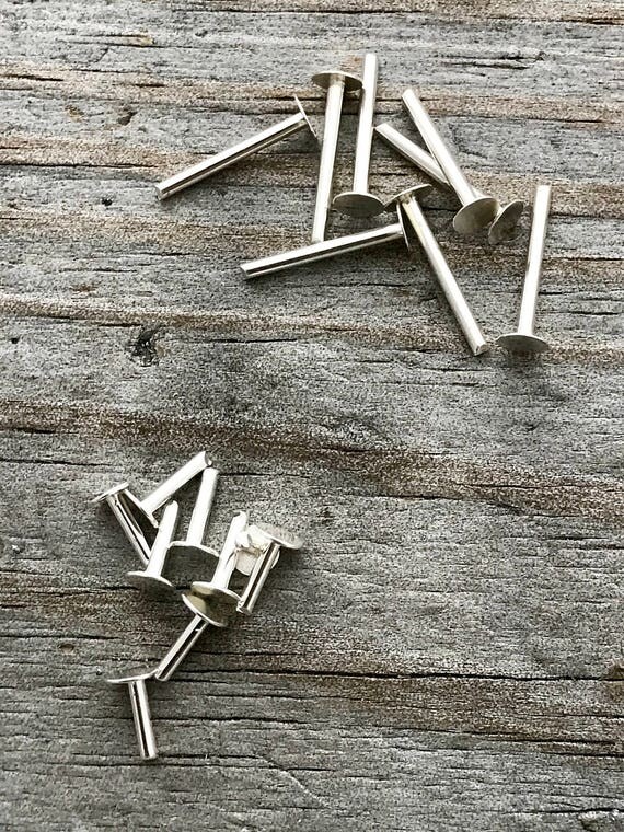 Sterling Silver 16G Rivet Jewelry Supplies Jewelry Findings