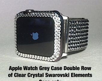 swarovski crystal apple watch case