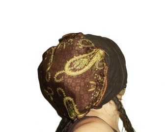 Large unisex dreadlock tam beanie