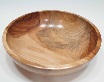 Turned Spalted Pecan Wood Bowl