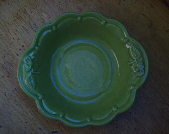 Beauce dish, Beauceware soucoupe, made in Quebec, Canada