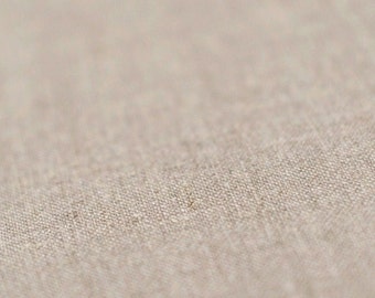 Natural linen fabric Natural fabric Pure linen flax fabric by half yard Flax grey color Sold by half yard