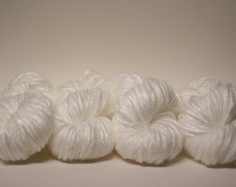 Thick Thin Slub Yarn TtS(tm) Handspun super bulky Sparkly Nylon