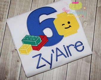 Lego Birthday Shirt