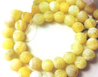 48 AGATE Gemstone Beads 8mm - COD8464
