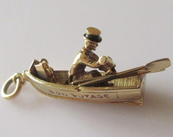 Boat charm | Etsy UK