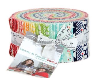 BONNIE and CAMILLE BASICS -Jelly Roll - 55023 - by Bonnie and Camille for Moda - Bonnie & Camille Favorite Hits- Classics