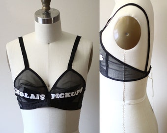 Rare 1950s pin up bra // anglais pickups // 1950s bra