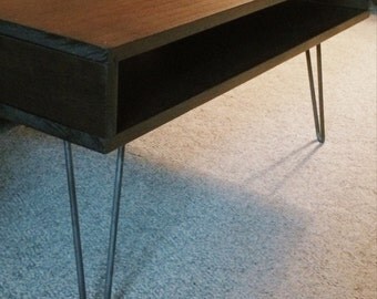12" table legs, hairpin legs, set of 4, hairpin legs,metal table legs,mid century modern,industrial table,metal legs,loft furniture