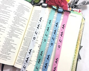 Powder Blue - Wwjd Bracelet, Bible Journaling, Bookmark