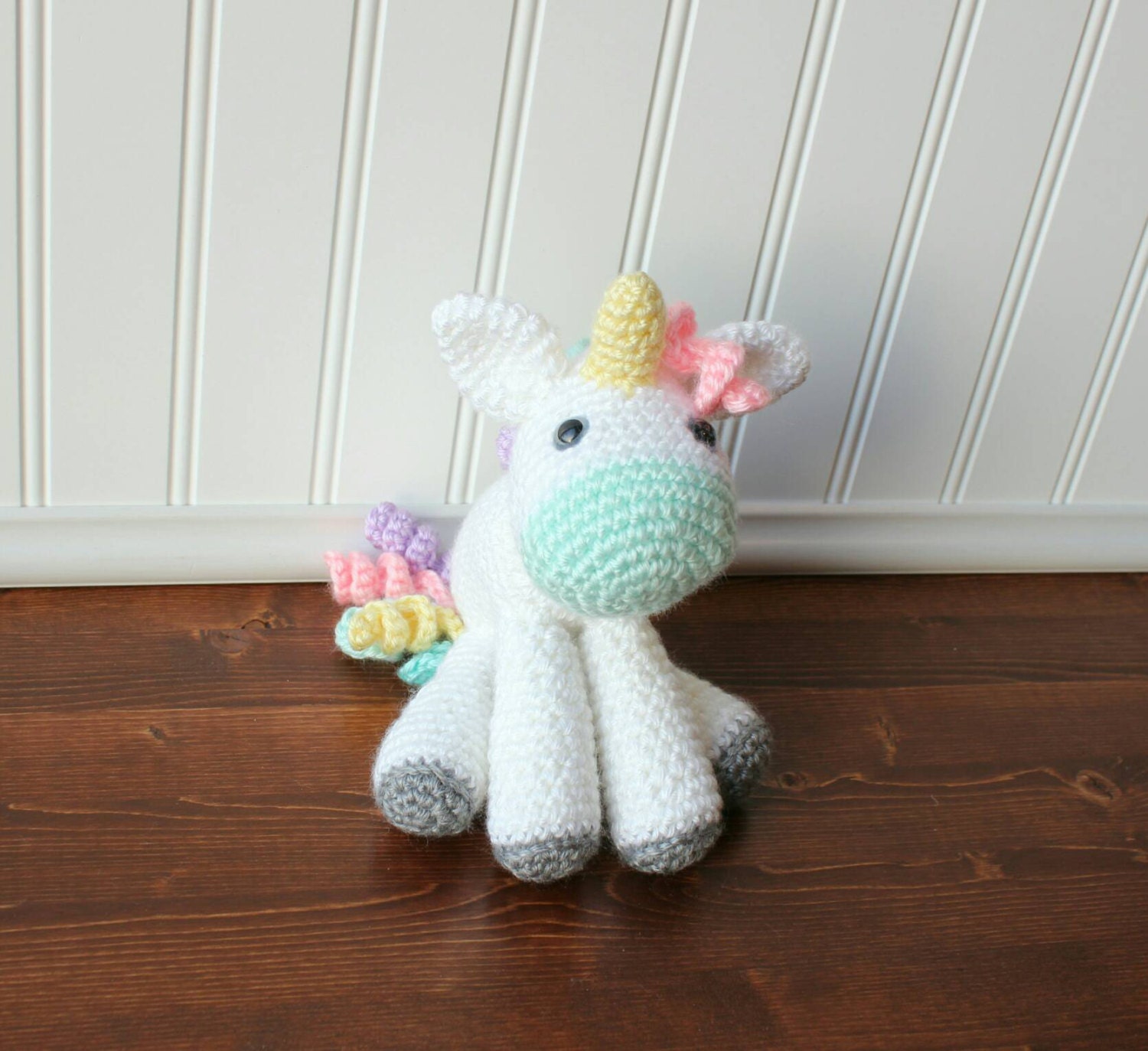 tiny plush unicorn