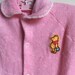 Vtg Disney Winnie The Pooh Sleeper Pink Sz 6-12M Pjs