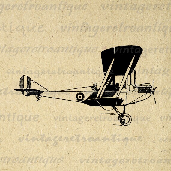clipart antique airplane - photo #25