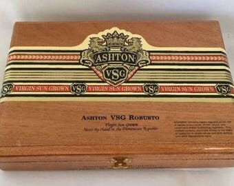 Ashton VSG All Wood Cigar Box - You Select