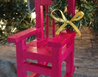 Christmas in Heaven Chair Ornament