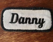 Work Shirt Name Patches Mostly by HeydayRetroMart on Etsy