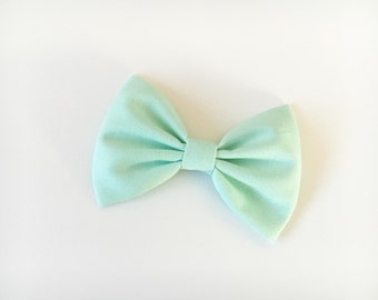 Items similar to 2pc hair bow , polkadot ribbon bow , hair bow , ribbon ...