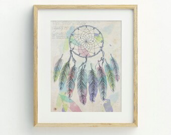 Dreamcatcher Wall Art dreamcatcher art | etsy Dreamcatcher Wall Art dreamcatcher art | etsy