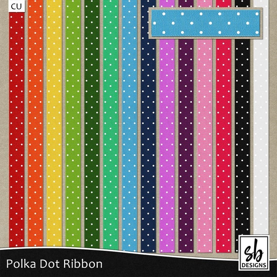 Digital Ribbon Ribbon Clip Art Digital Scrapbooking Ribbon