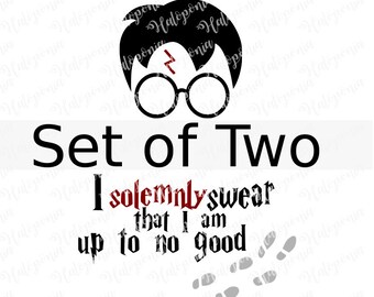 Harry Potter SVG File Set of 2 (Harry Potter)
