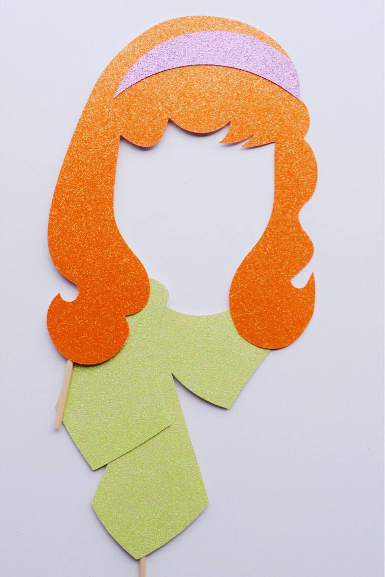 Scooby Doo Photo Booth Props Scooby Doo Birthday Party