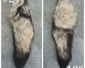 Kit Fox Tail Keychain