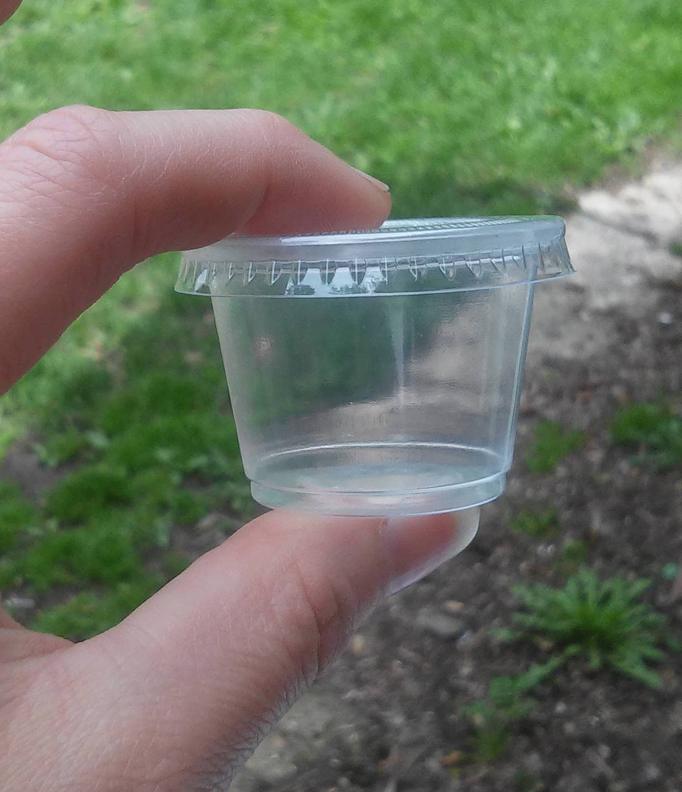 1 oz plastic containers with lids clear slime container organization bead storage cups ...
