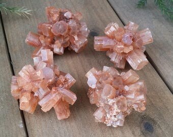 ONE Aragonite Crystal Cluster | Sputnik Aragonite Cluster | Aragonite Healing Stones | Healing Crystals | Crystal Specimen 1088
