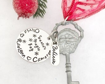 Christmas Eve Box Item – Santa's Magic Key - Christmas Ornament - Christmas Decoration - Christmas Tree Ornament - Family Christmas Ornament