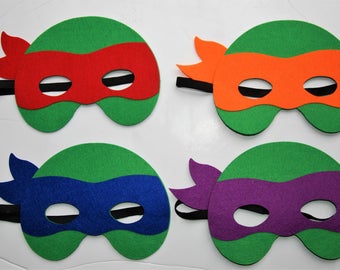 Inspired Ninja Turtle Masks