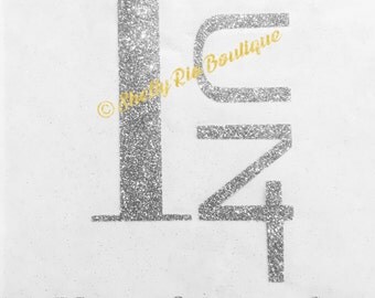 I Run 4 Iron On Decal