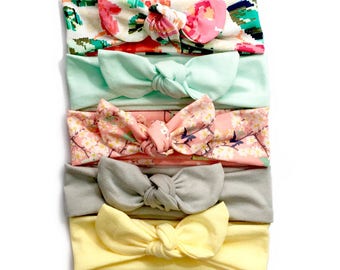 Baby Girl Headbands - Choose 1 Knot Headband - Baby Accessories - Baby Turban Headband - Baby Toddler Adult Knot Headband - Baby Headbands