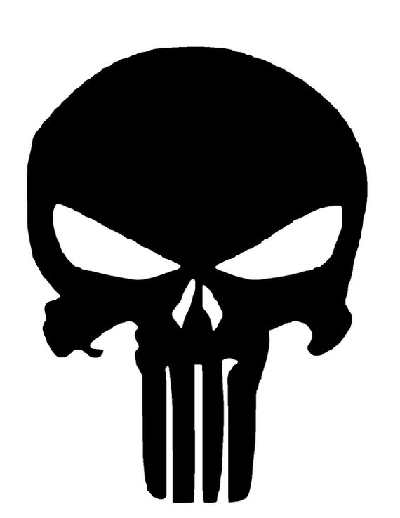 punisher wall decor Punisher Decal Sticker vinyl decal for