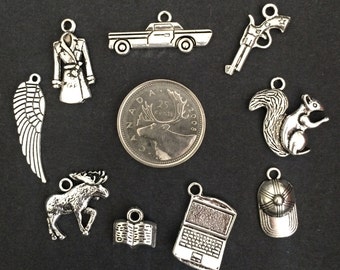 Charm Add-on only available for Pendant orders (Not for individual sale!!) - Supernatural Inspired Charm options