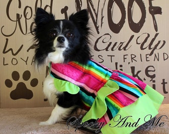 Dress striped with Ruffles - Ruffles striped dress * ready to ship - Ready to ship *.