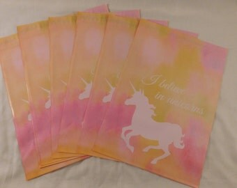 50 10x13 Designer Pink Unicorn Poly Mailers Self Seal Adhesive Plastic Flat Envelope Water Resistant Shipping Tear Proof Lightweight