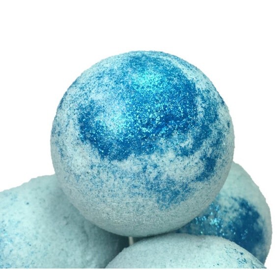 BATH BOMBS Deep Blue OCEAN 6.5oz Large Valentine's