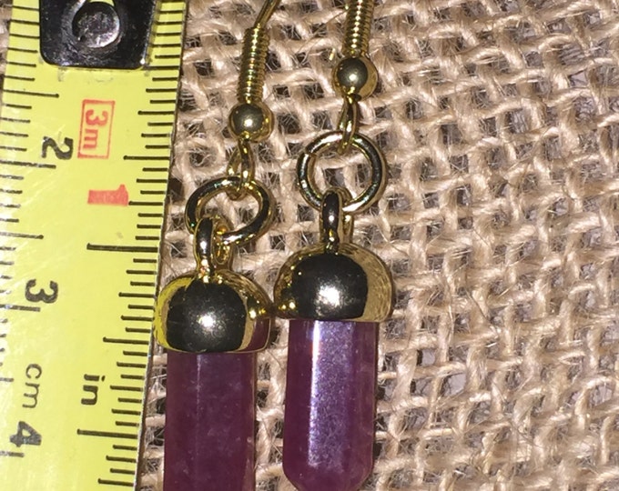 Amethyst earrings