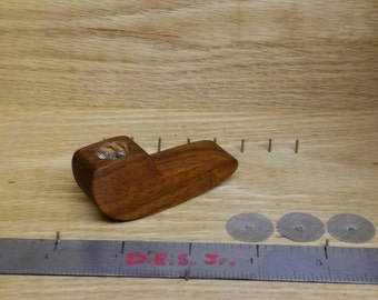 Tobacco pipe hand carved jatoba wood pipe