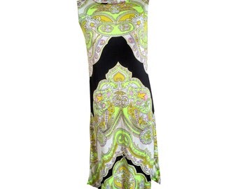 LEONARD Fashion vintage - jersey dress - size 38FR