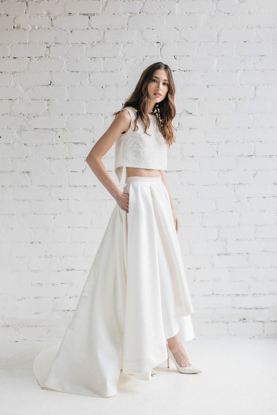 wedding outfit skirt and top