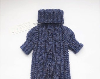 Dog Sweater Yorkie Fisherman Pet Clothing Small Dog Clothing Knitted Daschund Coat Shih Tzu Sweater Dog Jumper