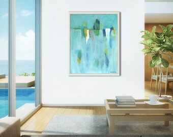 Fine art print, abstract art print, wall art canvas abstract acrylic painting, original wall art print painting on canvas, modern minimalist
