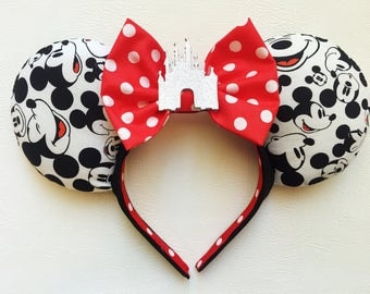Faces of Mickey Mouse Ears